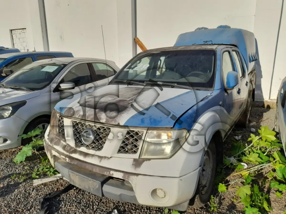 LOTE 028 - NISSAN/FRONTIER XE 4X4 (MOTOR INCOMPLETO), FAB/MOD: 2012/2013