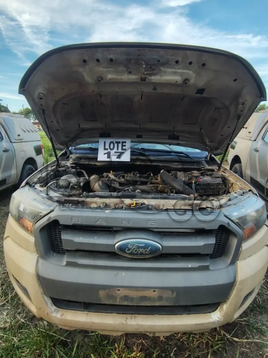 LOTE 017 - I/FORD RANGER XLSCD4 22C (MOTOR INCOMPLETO), FAB/MOD: 2017/2018