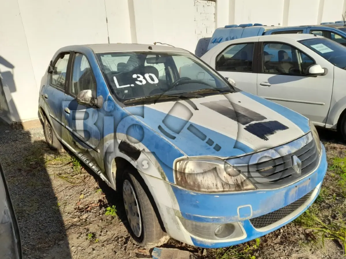 LOTE 030 - RENAULT/LOGAN EXP 1016V (MOTOR INCOMPLETO), FAB/MOD: 2013/2013