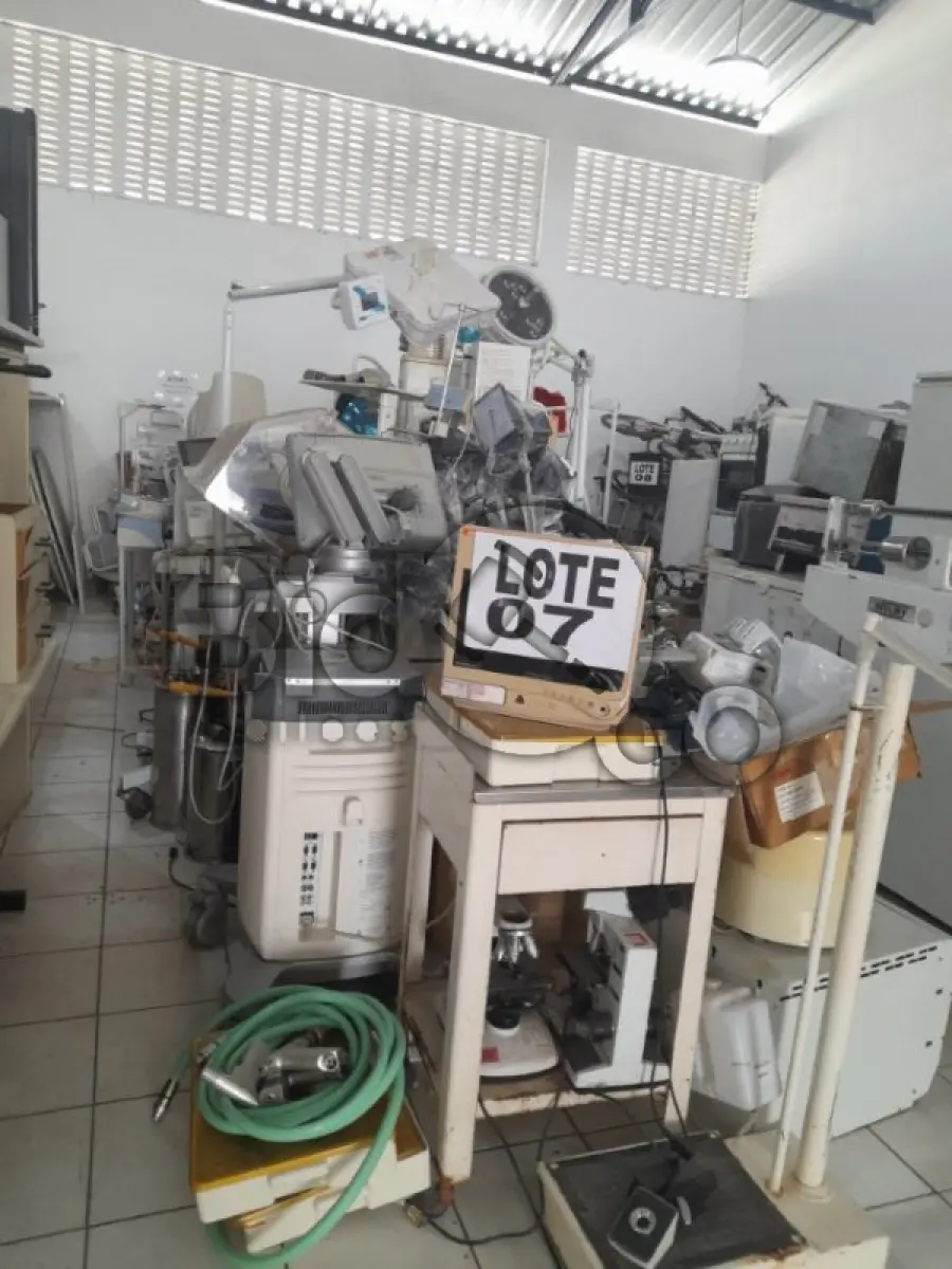 LOTE 007 - DIVERSOS MATERIAIS HOSPITALARES