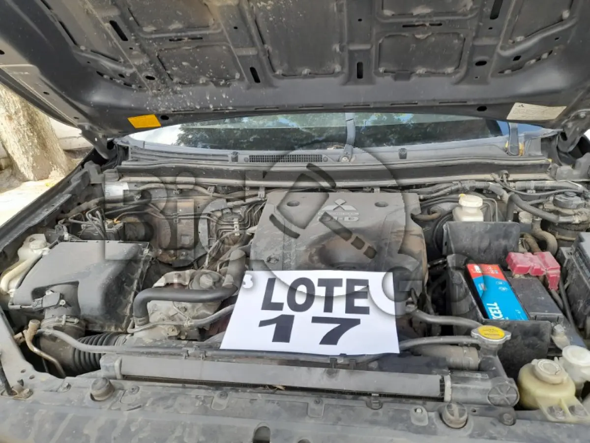 LOTE 017 - MMC/L200 TRITON SPT GLX (MOTOR INCOMPLETO), FAB/MOD: 2018/2019