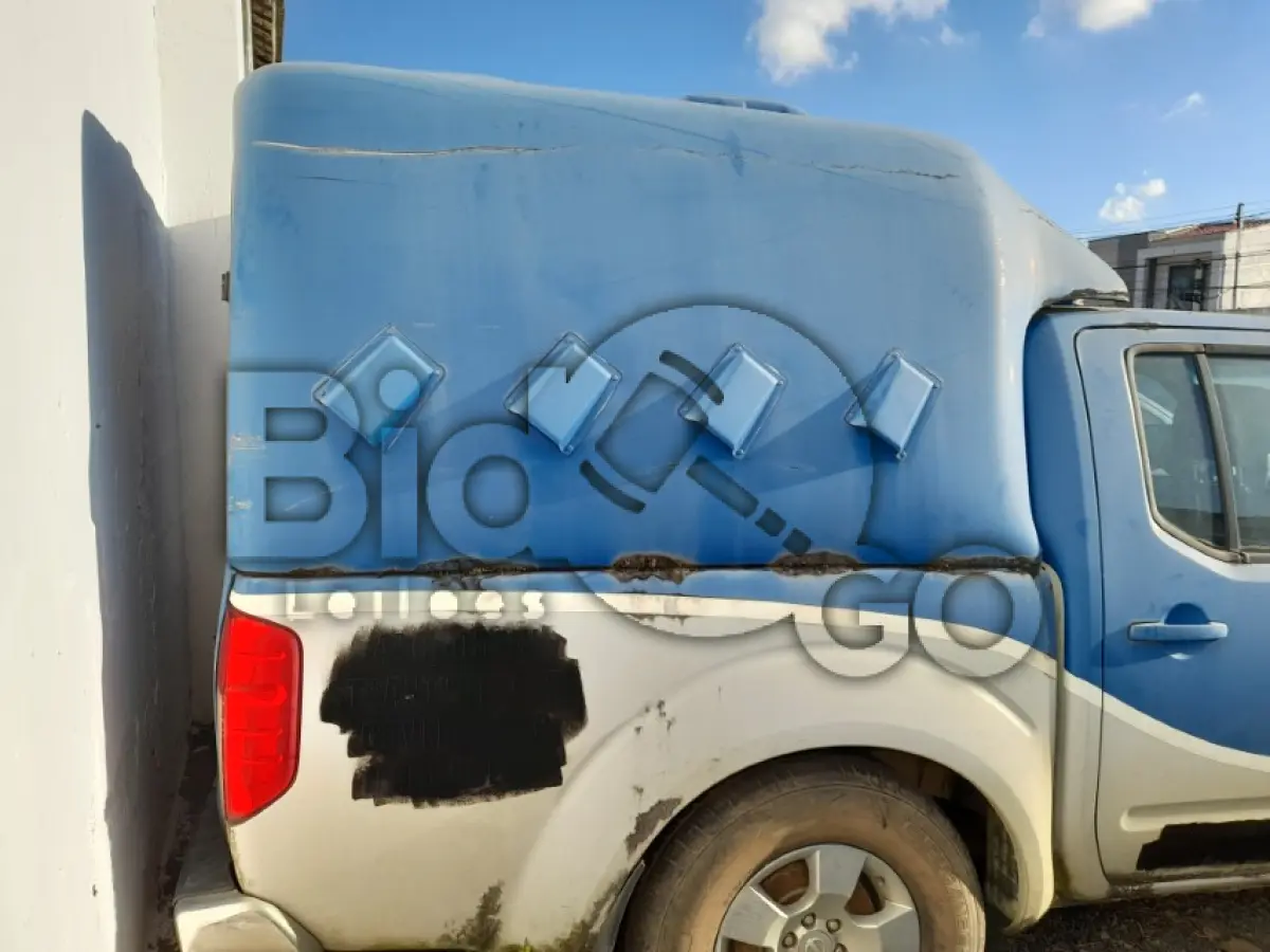 LOTE 028 - NISSAN/FRONTIER XE 4X4 (MOTOR INCOMPLETO), FAB/MOD: 2012/2013
