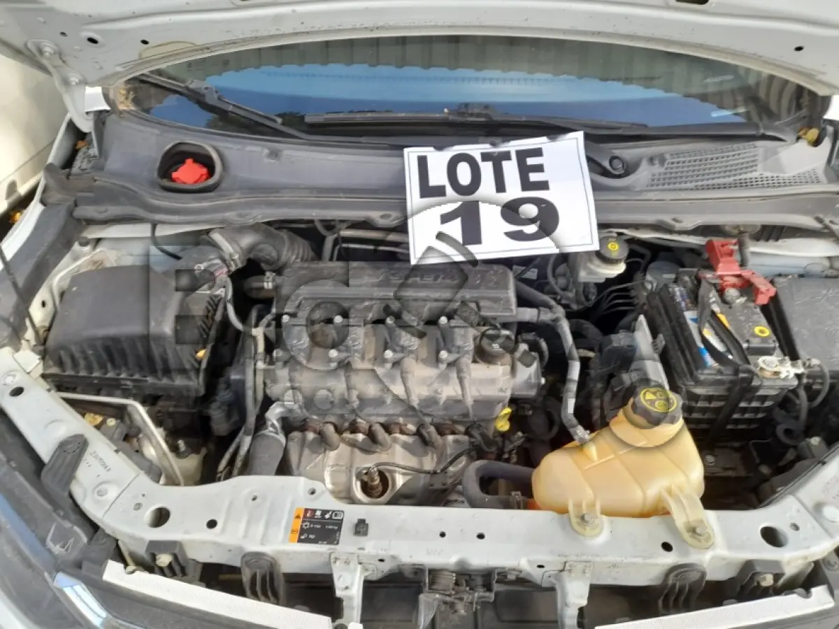 LOTE 019 - CHEV/PRISMA 1.4MT LT (MOTOR INCOMPLETO), FAB/MOD: 2018/2019