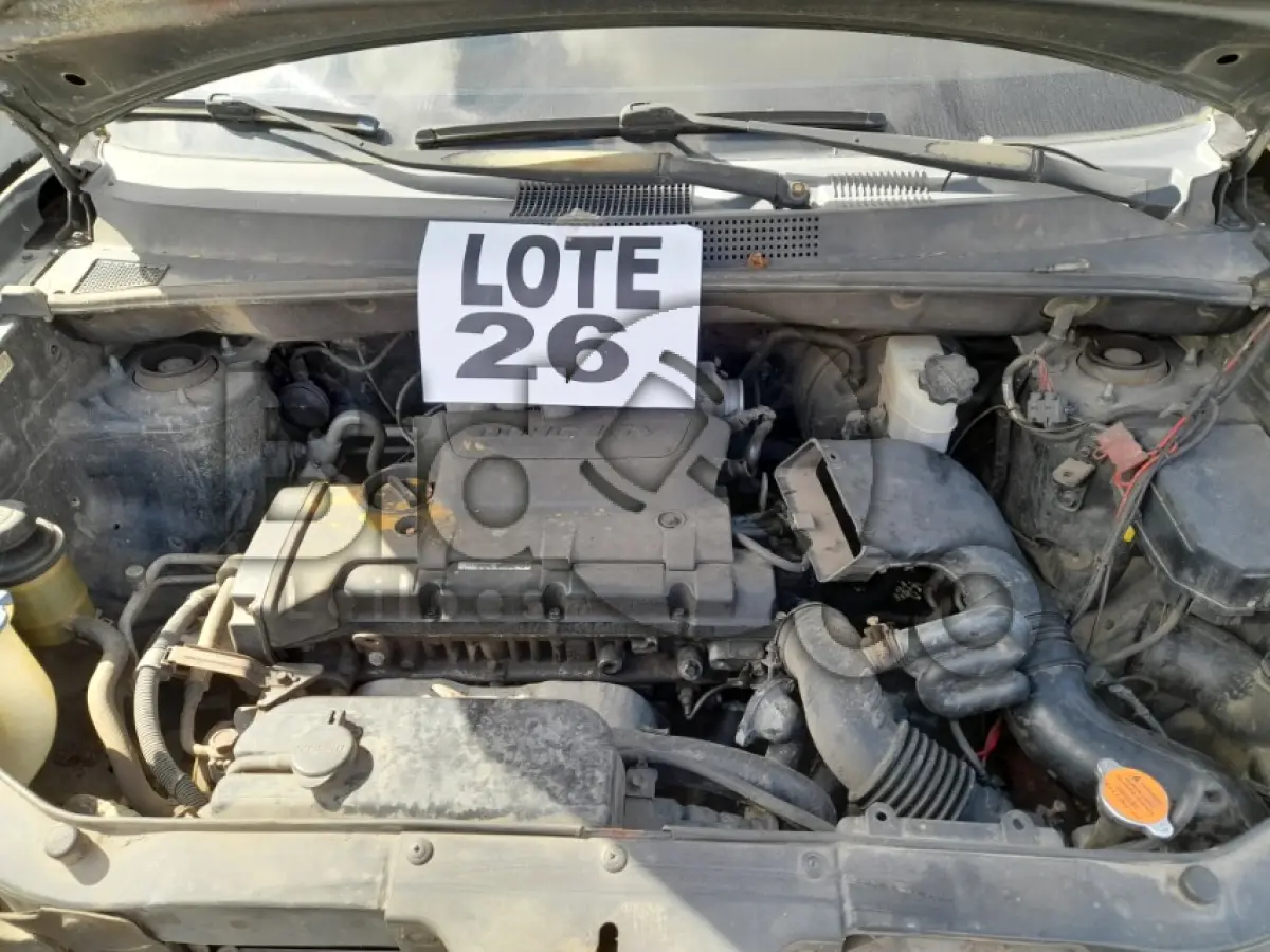 LOTE 026 - HYUNDAI/TUCSON GLB (MOTOR INCOMPLETO), FAB/MOD: 2012/2013