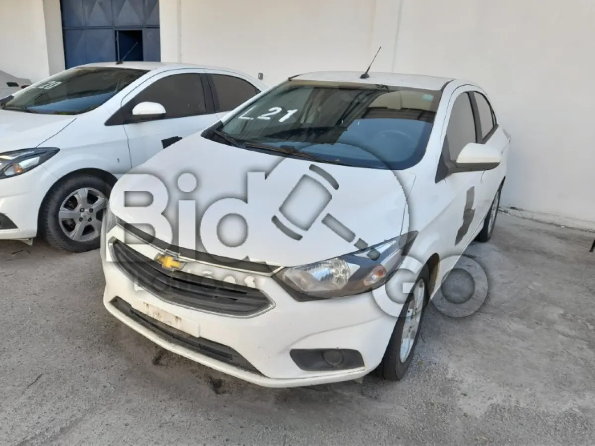 LOTE 021 - CHEV/PRISMA 1.4MT LT (MOTOR INCOMPLETO), FAB/MOD: 2018/2019,