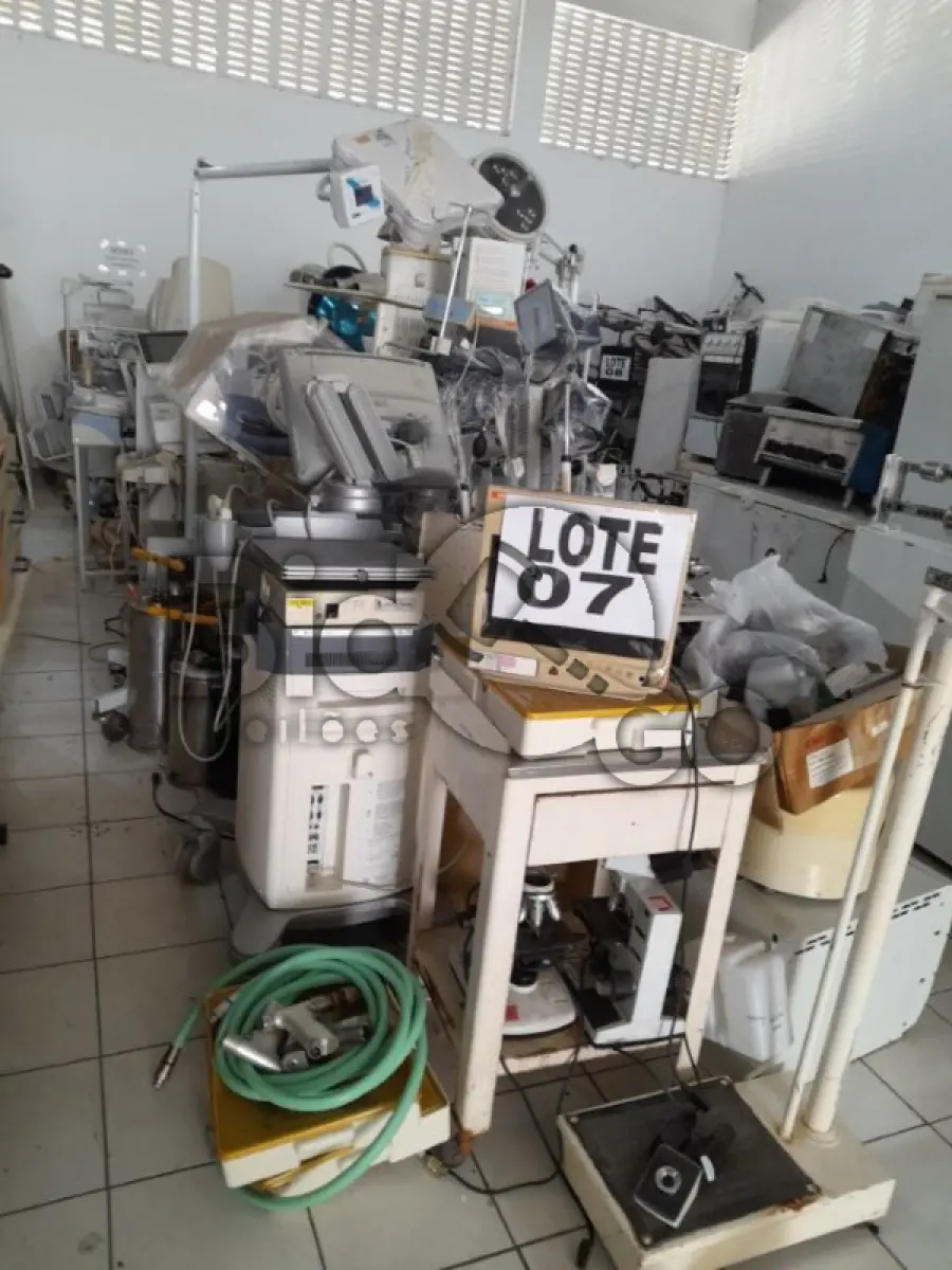 LOTE 007 - DIVERSOS MATERIAIS HOSPITALARES