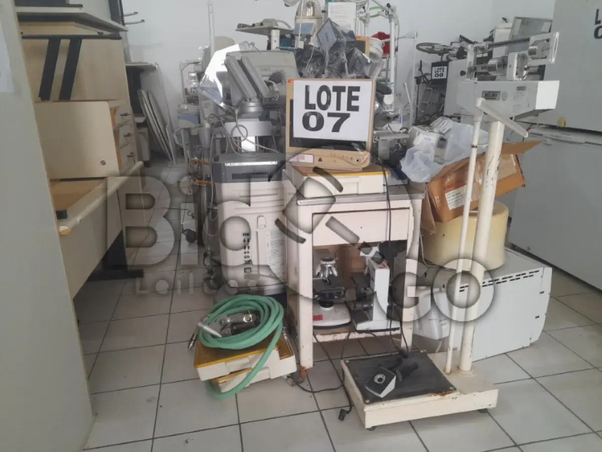 LOTE 007 - DIVERSOS MATERIAIS HOSPITALARES