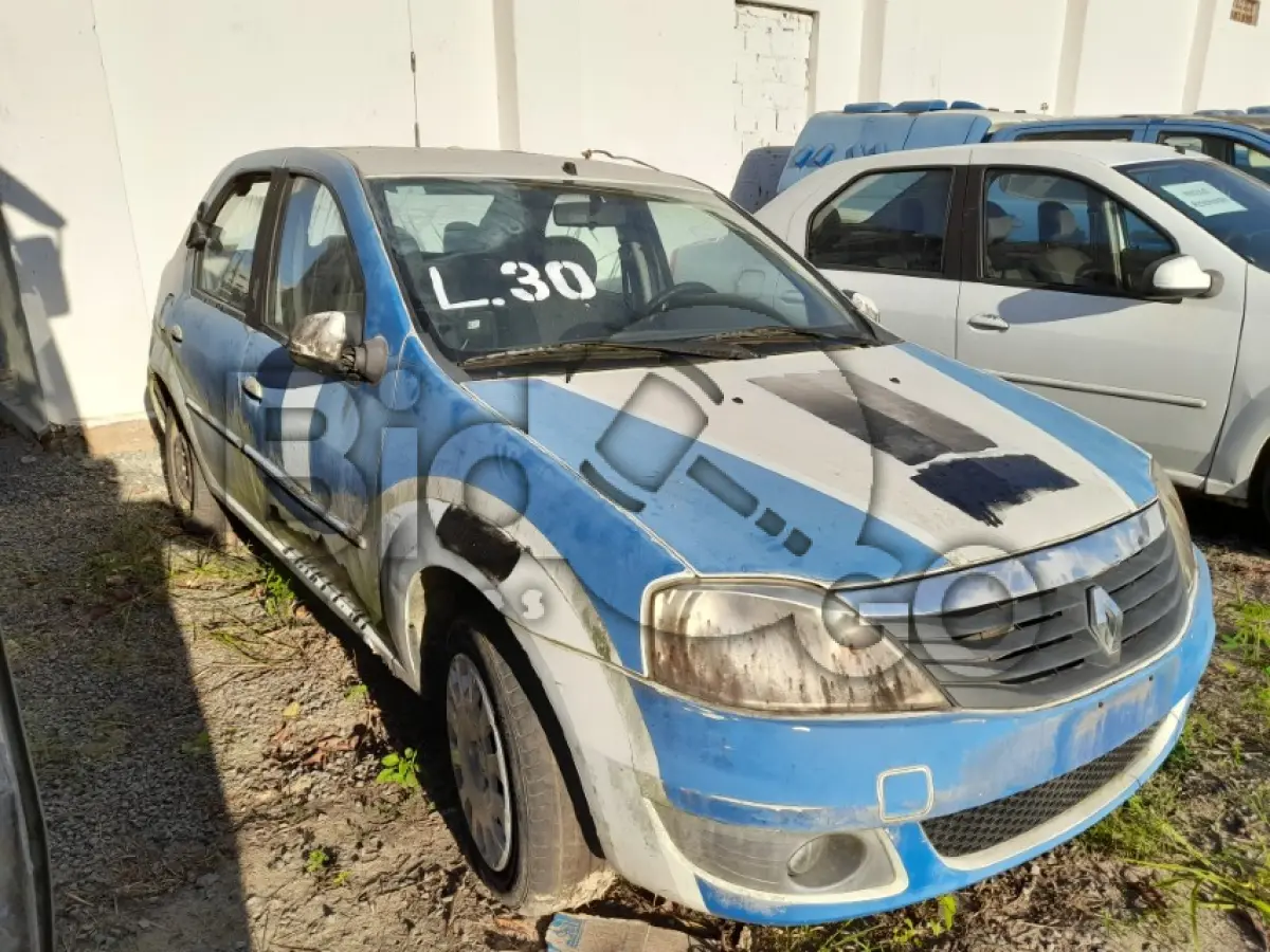 LOTE 030 - RENAULT/LOGAN EXP 1016V (MOTOR INCOMPLETO), FAB/MOD: 2013/2013
