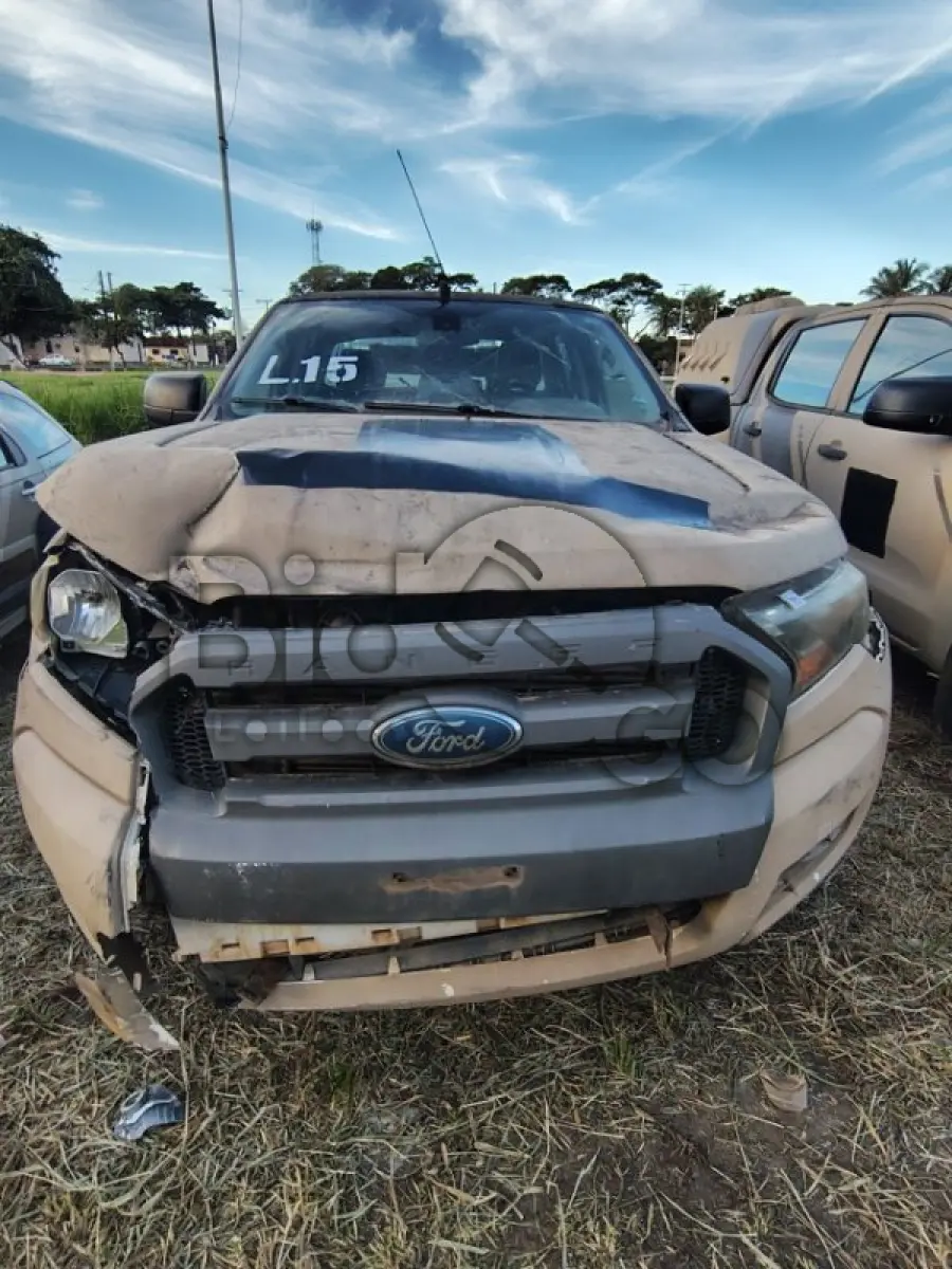 LOTE 015 - I/FORD RANGER XLSCD4 22C (MOTOR INCOMPLETO), FAB/MOD: 2017/2018
