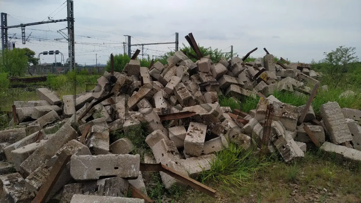 LOTE 011 - Dormentes de Concreto