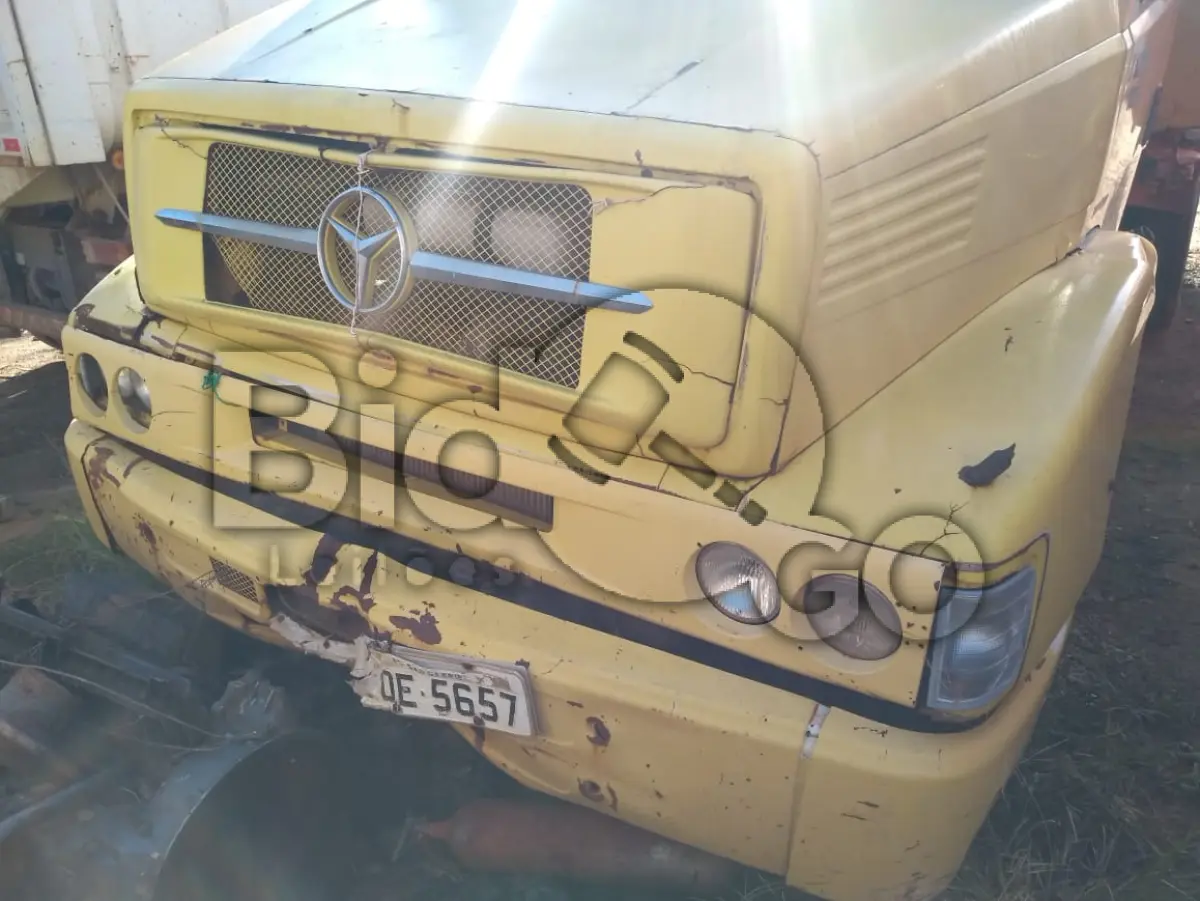 LOTE 016 - CAMINHÃO M. BENZ/L 1620/BASCULANTE, ANO 2007