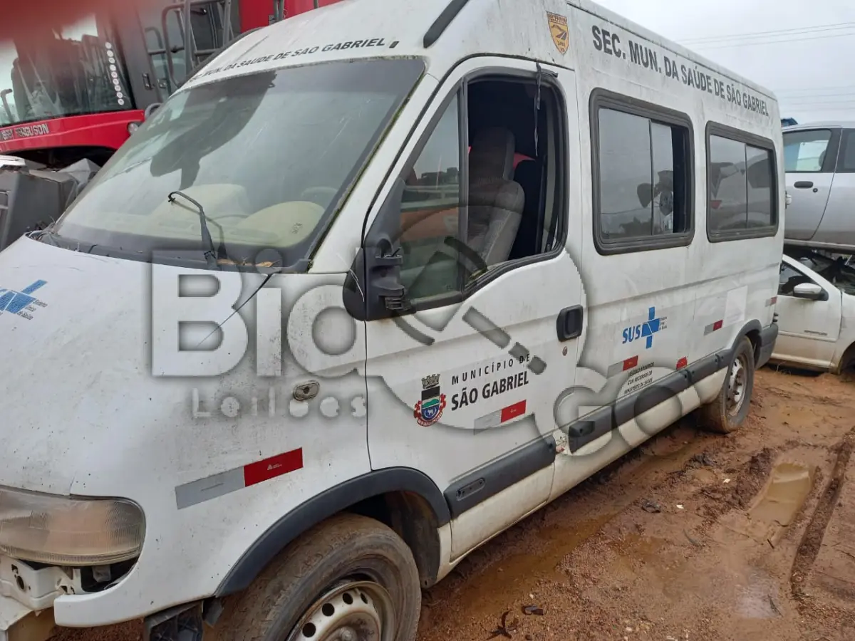 LOTE 005 - RENAULT/MASTER BUS16 DCI, 16 PAS,