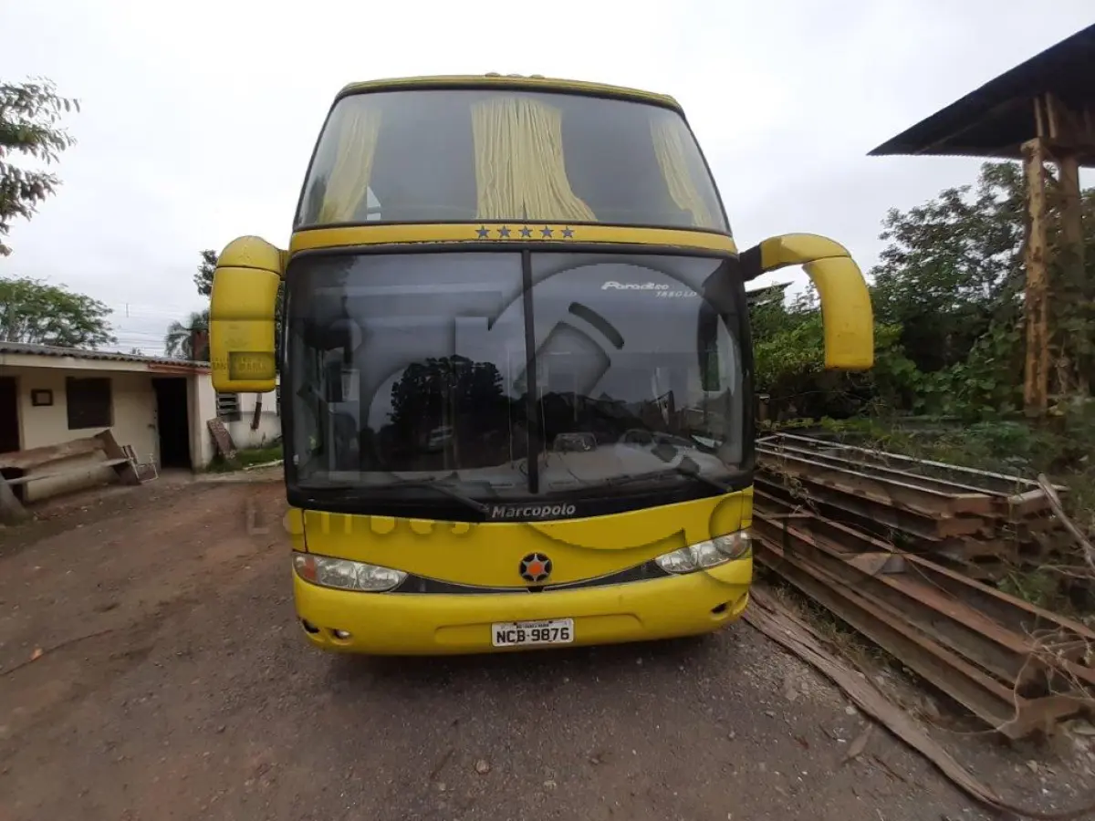 LOTE 025 - ÔNIBUS VOLVO/MARCOPOLO PARADISO LDR Ano/modelo: 2000/2001