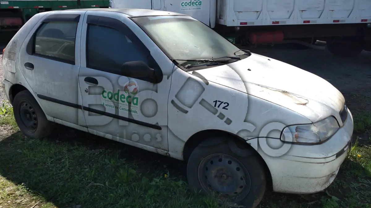 LOTE 021 - Automóvel FIAT/PALIO ELX, Ano/modelo 2002/2002