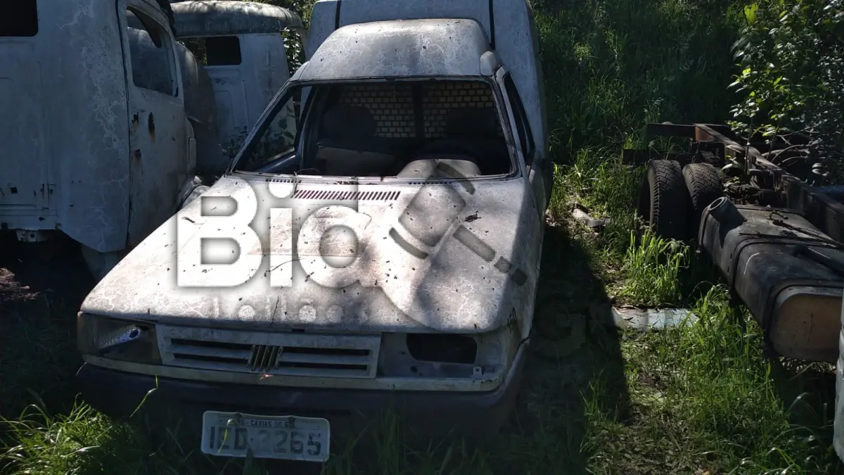 LOTE 001 - Caminhonete FIAT/FIORINO IE FURGÃO, Ano/modelo:1995/1996,