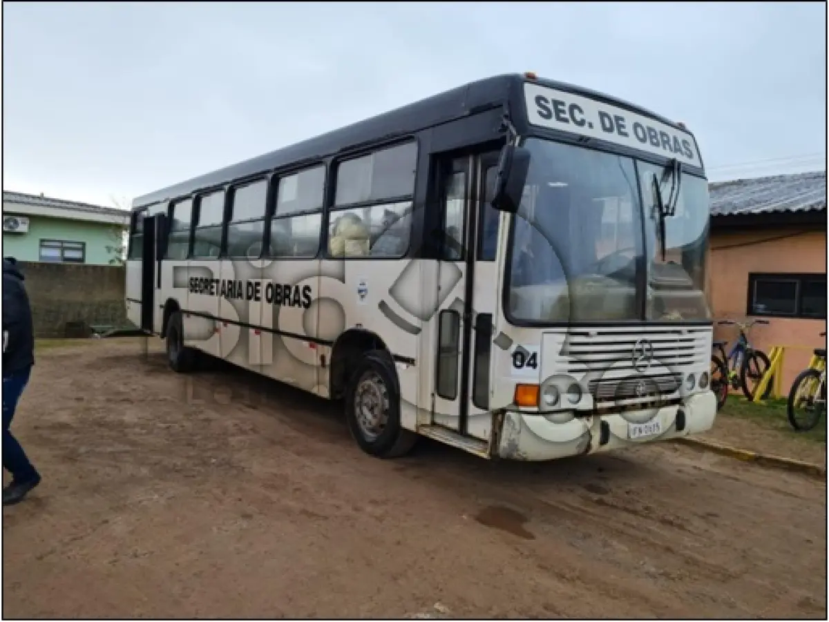 LOTE 006 - Ônibus, Marca: Mercedes Benz, Modelo: OF 1620, Ano fabricação/modelo: 1996/1996