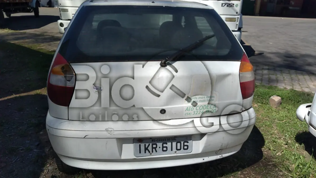 LOTE 021 - Automóvel FIAT/PALIO ELX, Ano/modelo 2002/2002