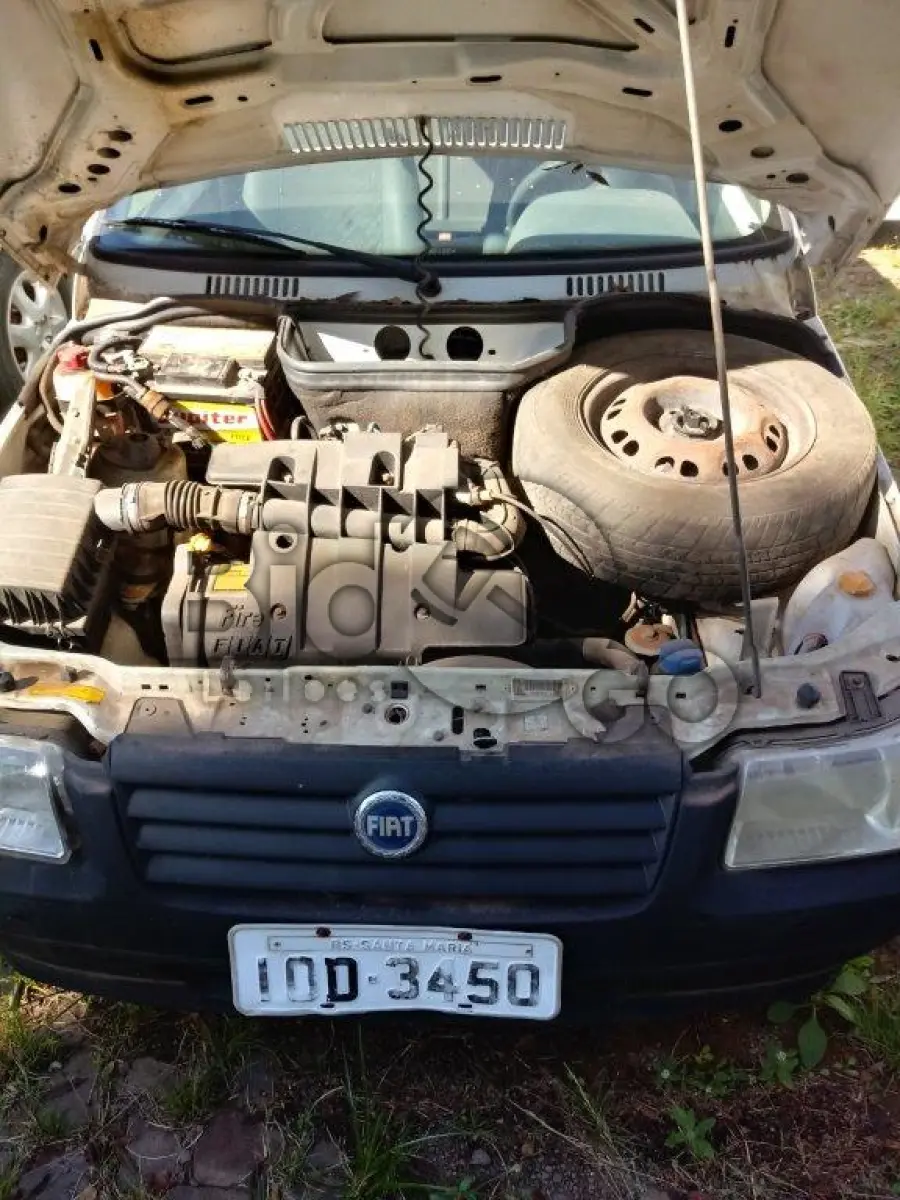 LOTE 003 - Automóvel FIAT/UNO MILLE FIRE FLEX,Ano/modelo: 2005/2006