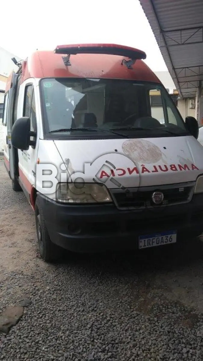 LOTE 025 - Caminhonete FIAT/DUCATO MC RONTANAMB, Ano/modelo: 2010/2011