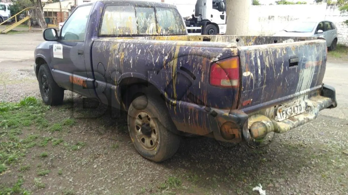 LOTE 009 - Caminhonete GM/S10, Ano/modelo: 1996/1996