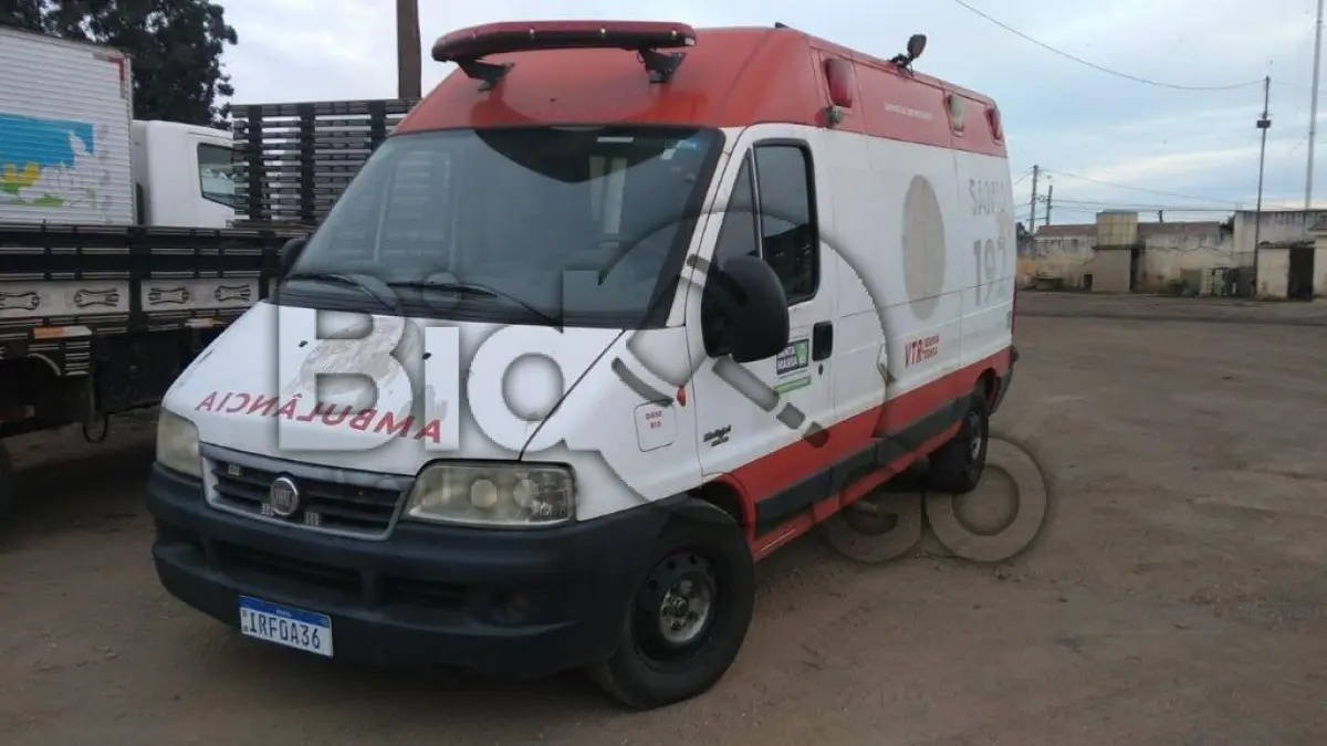LOTE 025 - Caminhonete FIAT/DUCATO MC RONTANAMB, Ano/modelo: 2010/2011