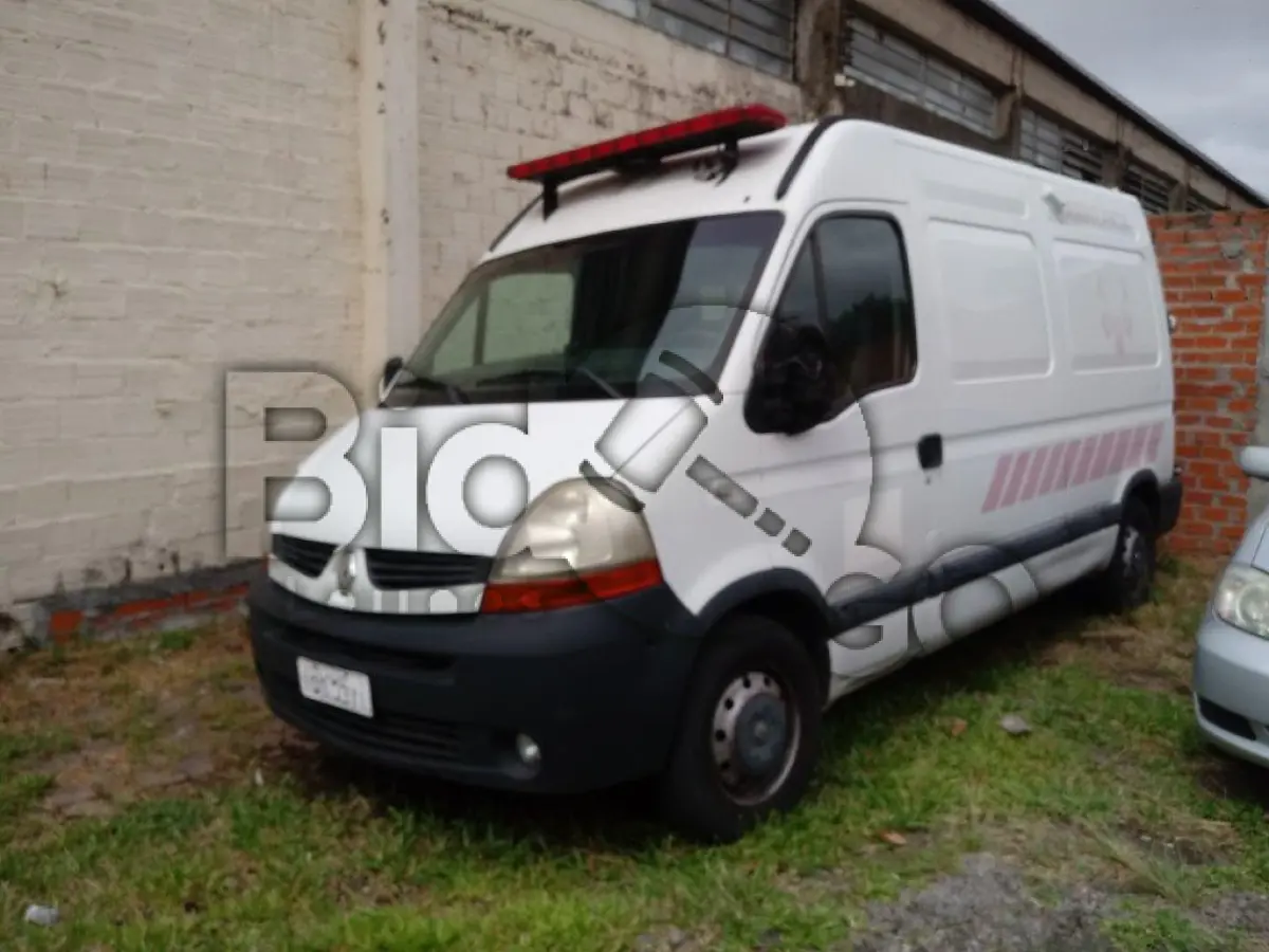 LOTE 013 - Caminhonete RENAULT/MASTER ALTECHAMB, Ano/modelo: 2009/2010