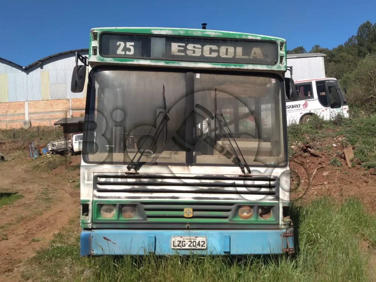 LOTE 007 - ONIBUS M.BENZ/OF 1315, 43 Lugares, Fabricação/Modelo: 1990/1991
