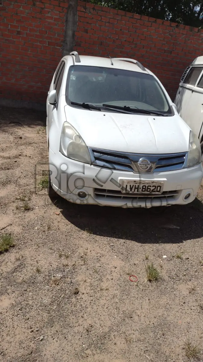LOTE 008 - Automóvel NISSAN/GRAND LIVINA 18S, Ano/modelo: 2013/2014