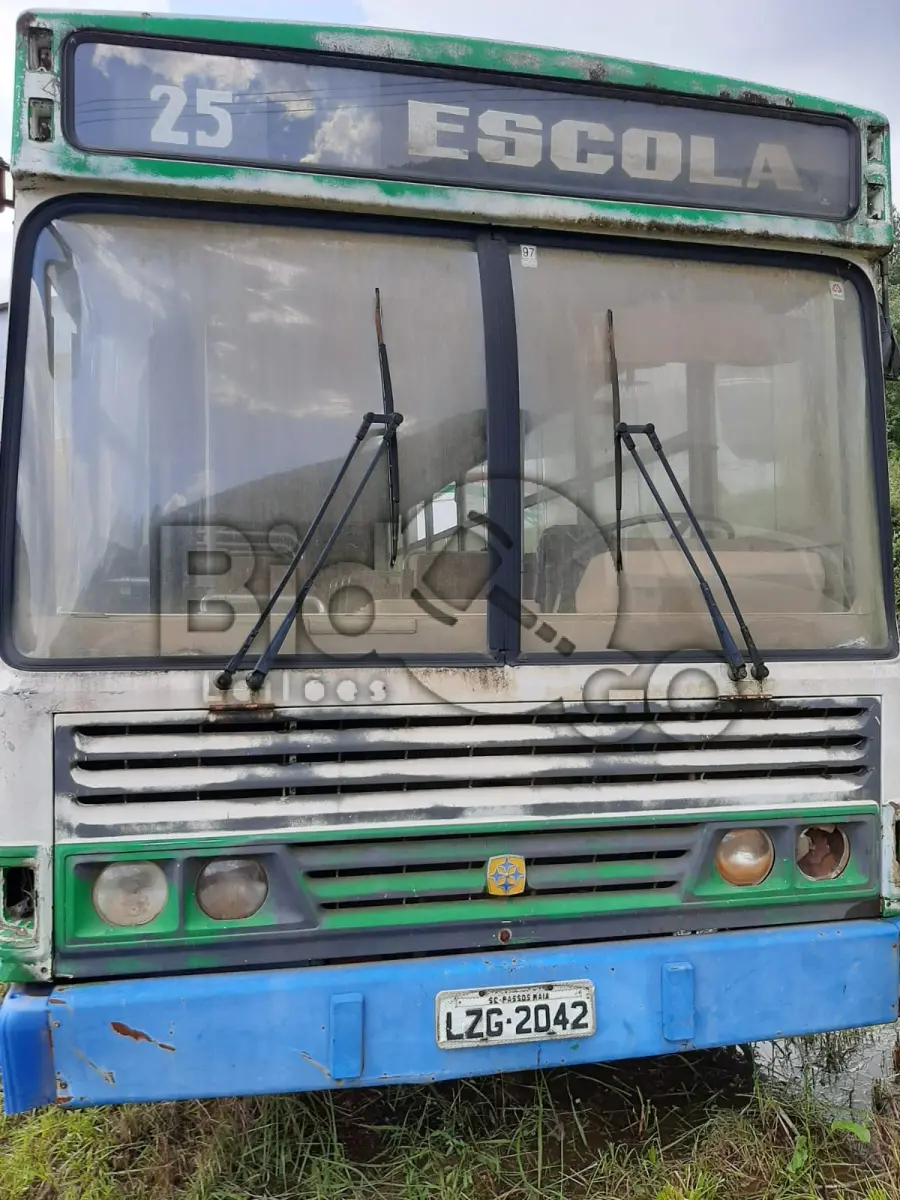 LOTE 007 - ONIBUS M.BENZ/OF 1315, 43 Lugares, Fabricação/Modelo: 1990/1991