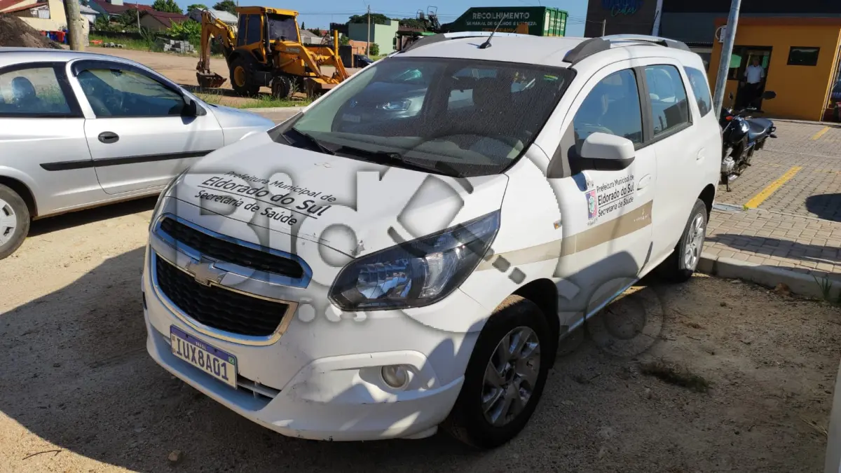 LOTE 019 - Caminhoneta tipo mini van Chevrolet Spin 1.8 AT LTZ, ano/modelo: 2013/2014