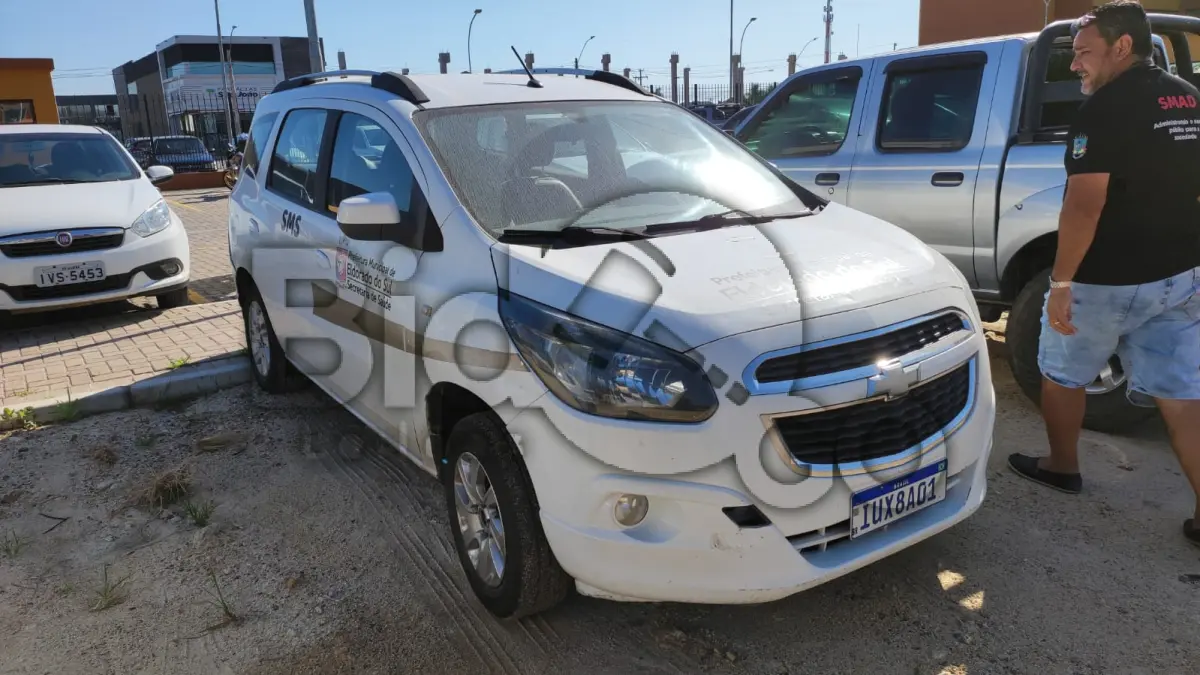 LOTE 019 - Caminhoneta tipo mini van Chevrolet Spin 1.8 AT LTZ, ano/modelo: 2013/2014