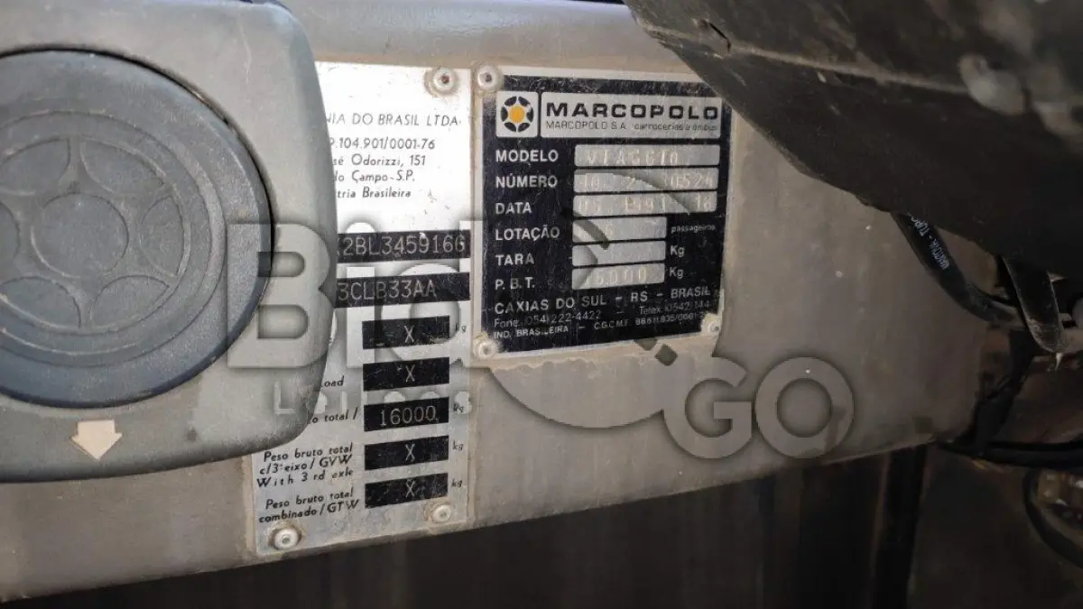 LOTE 017 - SCANIA / ONIBUS K113 CL - ANO 1991/1991