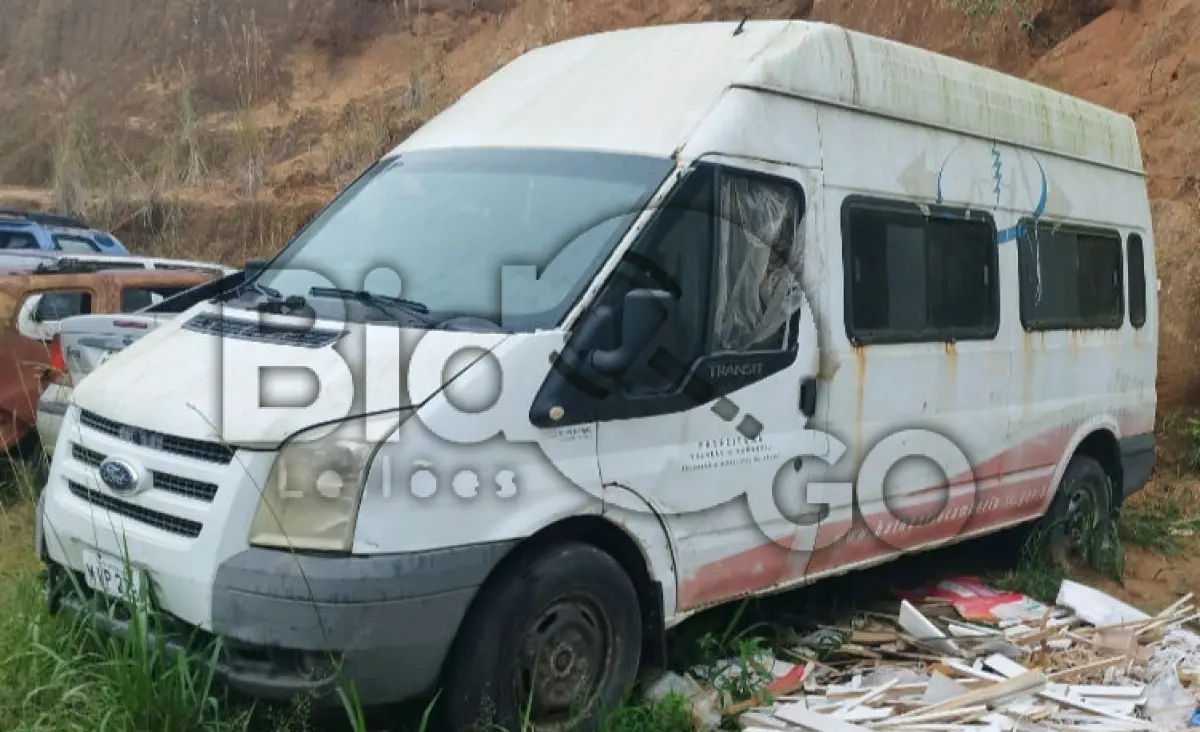 LOTE 006 - MICROONIBUS I/FORD TRANSIT TCA MIC