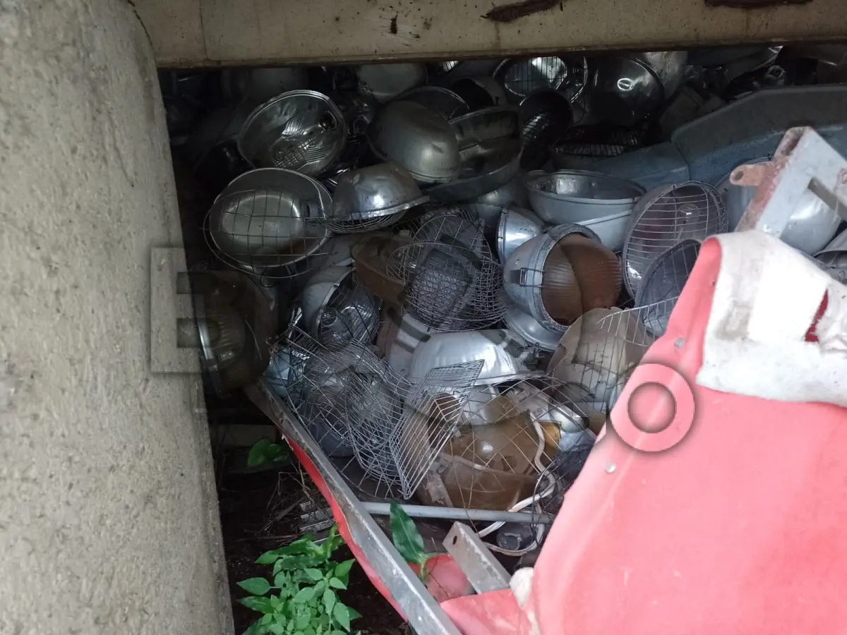 LOTE 002 -  sucata metálica em geral