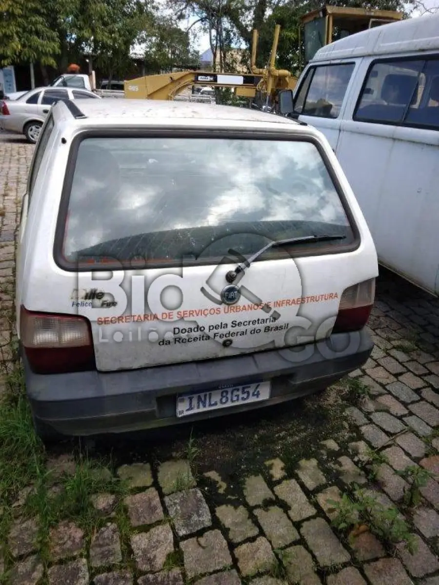 LOTE 022 - FIAT / UNO MILLE FIRE FLEX - ANO 2006/2007