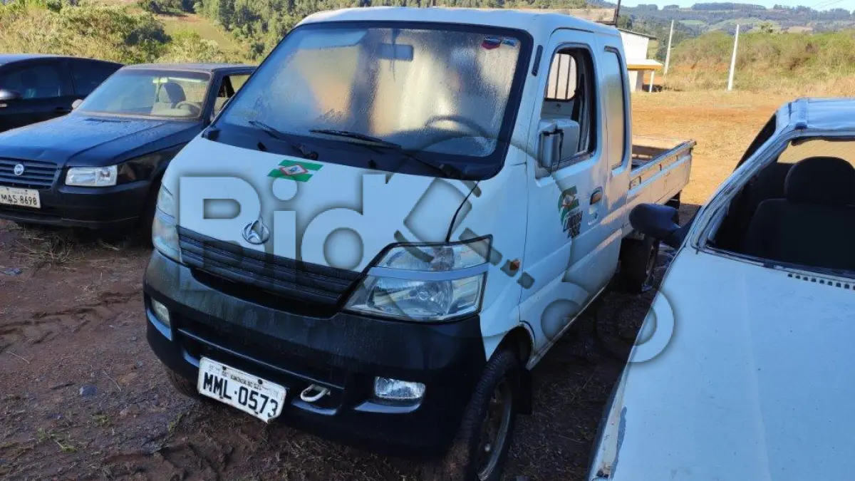 LOTE 008 - CAMINHONETE I/CHANGAN CHANA SC1026W, Fabricação/Modelo: 2011/2012