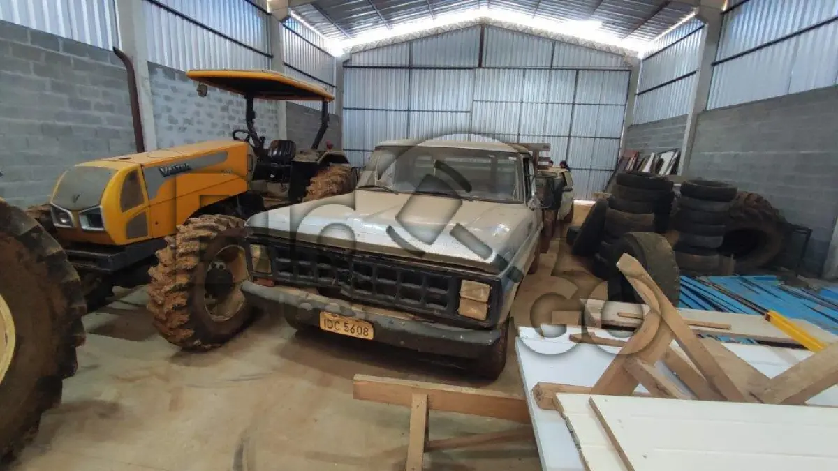 LOTE 001 - CAMIONETA FORD/F1000, Fabricação/Modelo: 1987/1987
