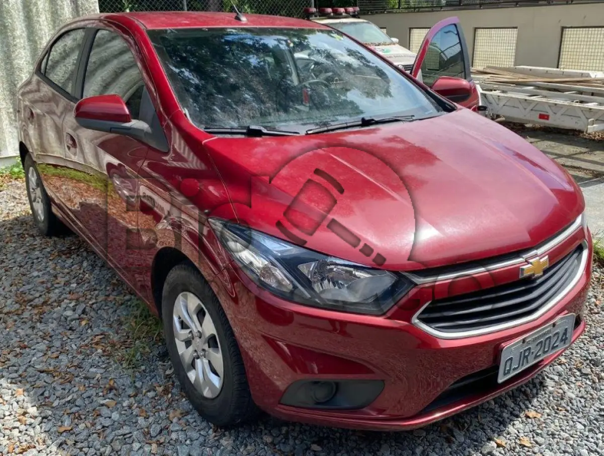 LOTE 025 - Espécie: PASSAGEIRO / Marca: CHEVROLET / Modelo: ONIX 1.0MT LT / Placa: QJR2024 / UF: SC / Município: Araranguá / Ano fabricação: 2019 / Ano modelo: 2019 / Cor: VERMELHA / Chassi: 9BGKS48U0KG366677 / Motor: JTSSH2513 / RENAVAM: 01193023219
