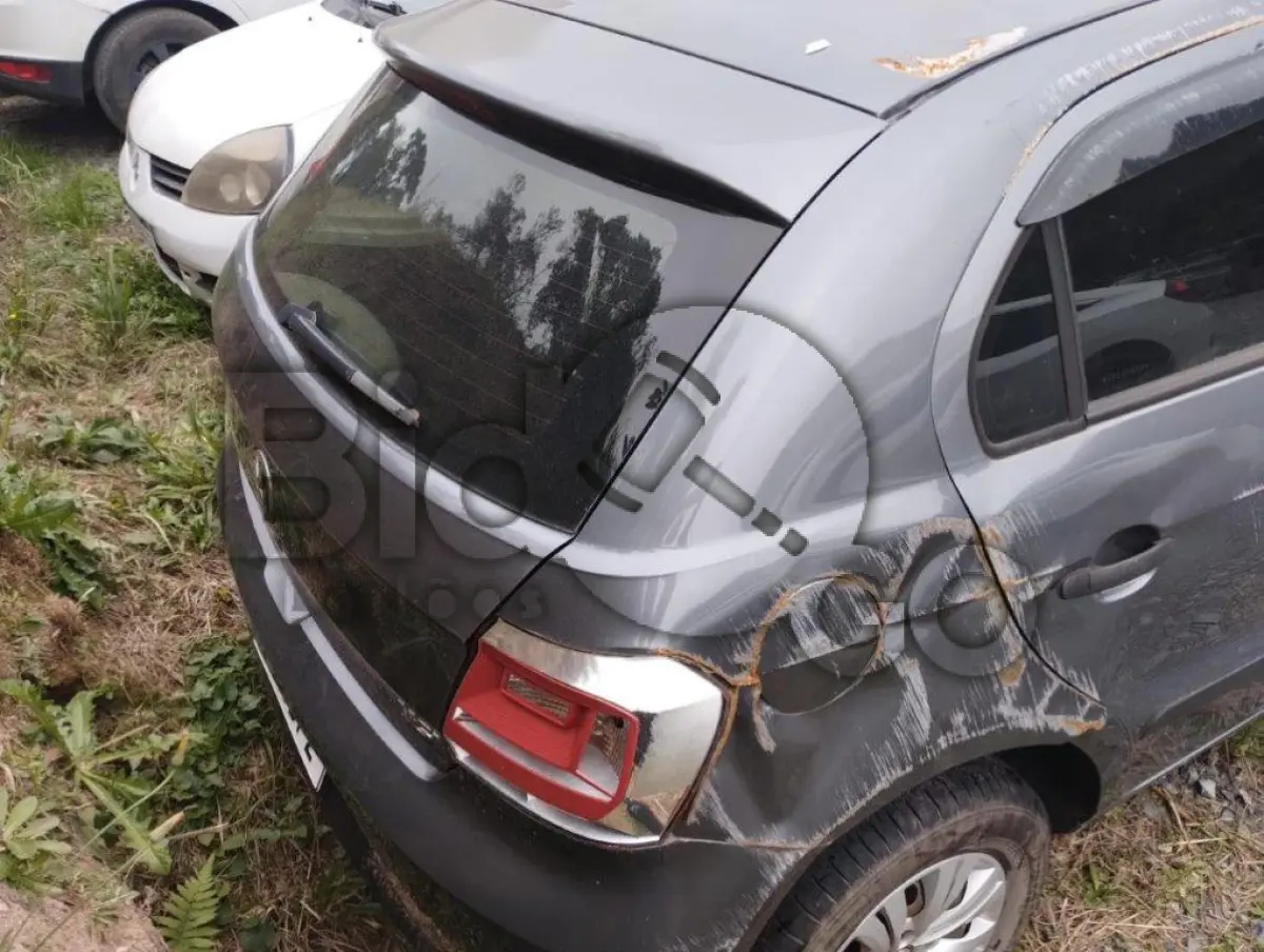 LOTE 048 - SUCATA - Espécie: PASSAGEIRO / Marca: VW / Modelo: NOVO GOL TL MBV / Placa: QOH7233 / UF: SC / Município: São Bento do Sul / Ano fabricação: 2018 / Ano modelo: 2018 / Cor: CINZA / Chassi: 9BWAB45U5JT154632 / Motor: CCRAE1433 / RENAVAM: 01152282368