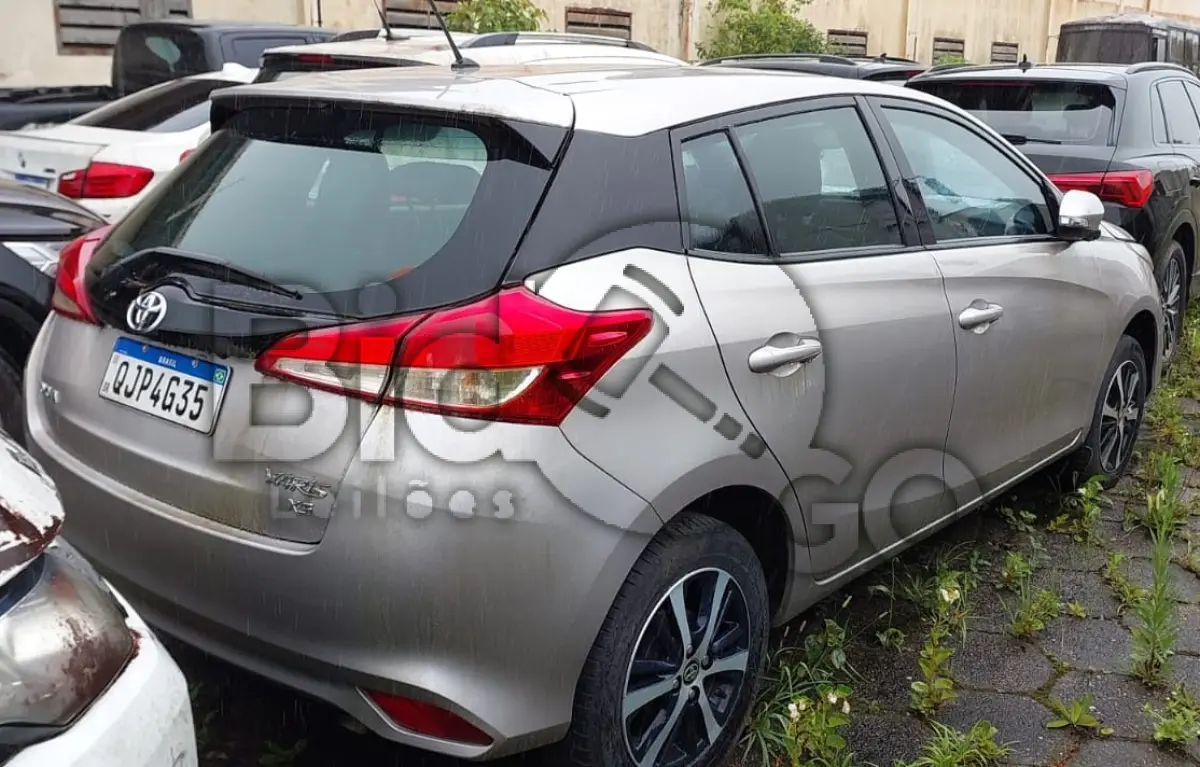 LOTE 010 - YARIS HB XS 15 AT / Ano fabricação: 2019 / Ano modelo: 2019 / Cor: PRATA