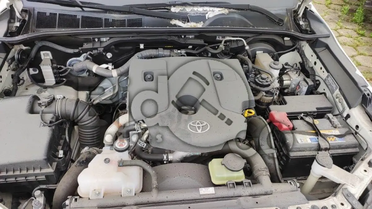 LOTE 004 -  TOYOTA HILUX CDCLEA4JD  / Ano fabricação: 2017 / Ano modelo: 2017 / Cor: BRANCA 