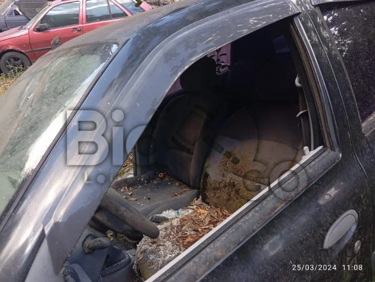 LOTE 014 - Espécie: PASSAGEIRO / Marca: RENAULT / Modelo: CLIO RT 1.0 16V / Placa: ILA7252 / UF: RS / Município: São Marcos / Ano fabricação: 2002 / Ano modelo: 2003 / Cor: PRETA / Chassi: 93YLB06253J393425 / Motor: D4DA700Q050045 / RENAVAM: 00797971505