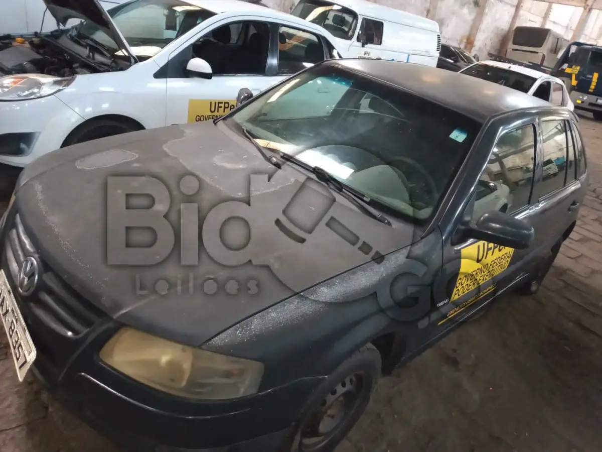 LOTE 012 - VW/GOL 1.0, Ano/modelo: 2007/2008, Placa: HAX8357, Chassi: 9BWCA05W48P093167, RENAVAM: 948021691, Tipo: Automóvel, Cor: Cinza, Espécie: Passageiro, Motor: BNW390408
