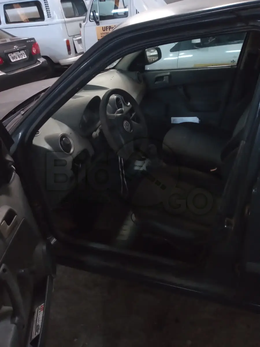 LOTE 012 - VW/GOL 1.0, Ano/modelo: 2007/2008, Placa: HAX8357, Chassi: 9BWCA05W48P093167, RENAVAM: 948021691, Tipo: Automóvel, Cor: Cinza, Espécie: Passageiro, Motor: BNW390408