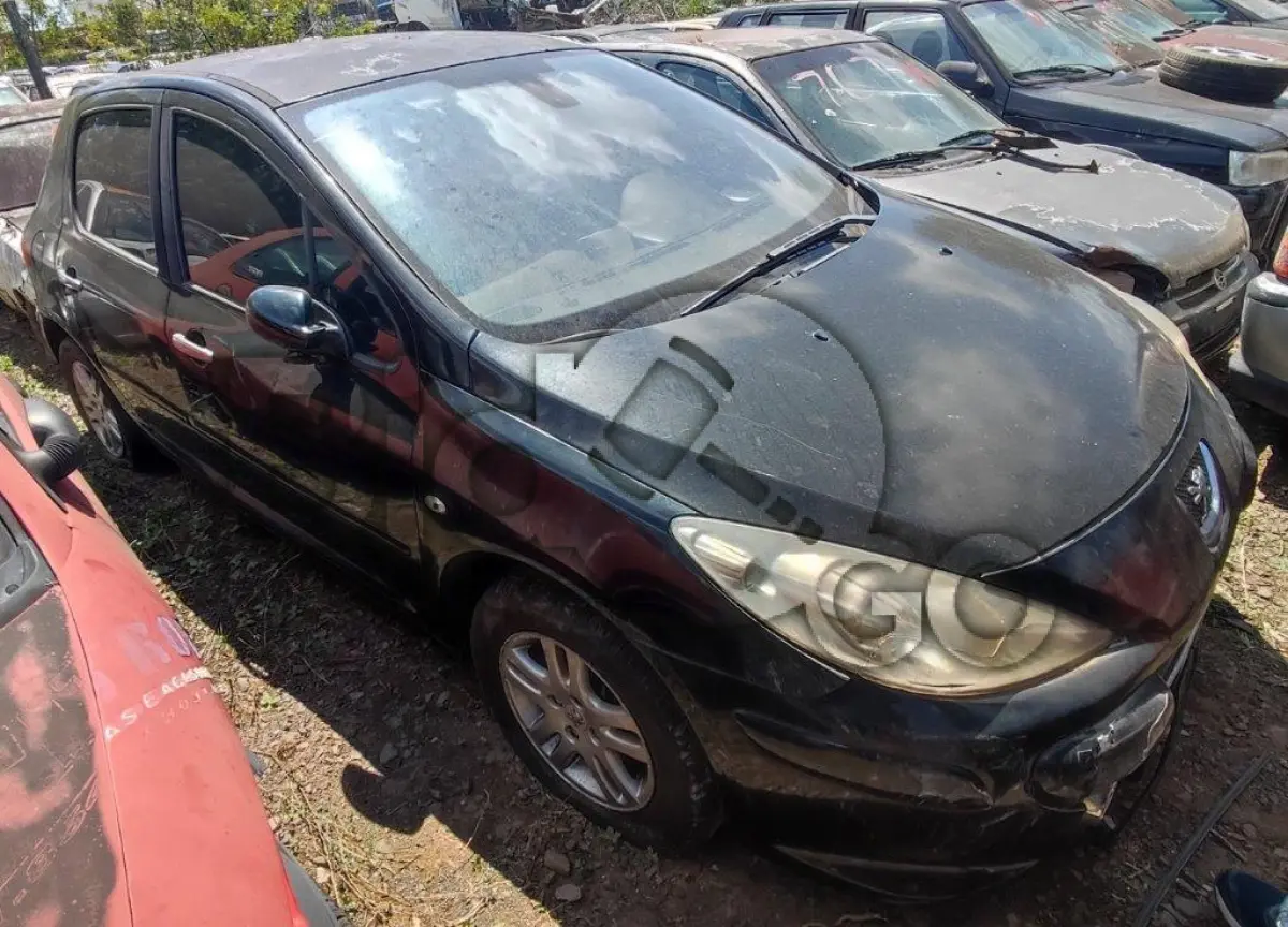 LOTE 008 - Espécie: PASSAGEIRO / Marca: I / Modelo: PEUGEOT 307 20S FELINE / Placa: IOL6D16 / UF: RS / Município: Porto Alegre / Ano fabricação: 2007 / Ano modelo: 2008 / Cor: PRETA / Chassi: 8AD3CRFJ48G054621 / Motor: RS0062982 / RENAVAM: 00951302647