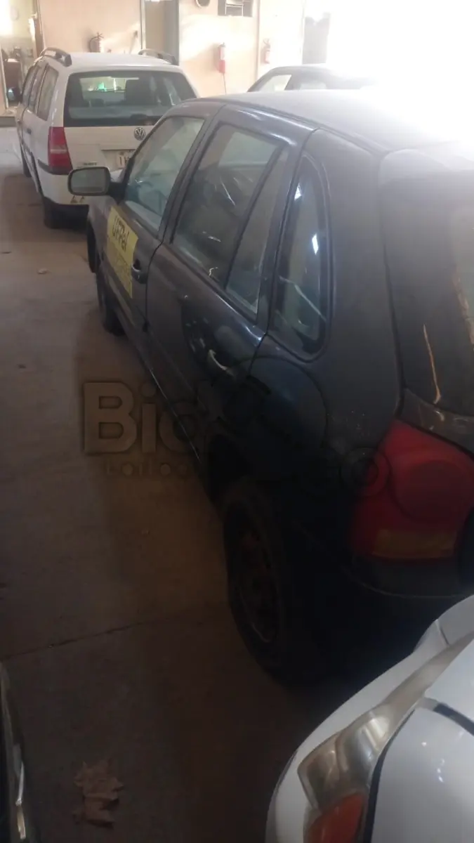 LOTE 012 - VW/GOL 1.0, Ano/modelo: 2007/2008, Placa: HAX8357, Chassi: 9BWCA05W48P093167, RENAVAM: 948021691, Tipo: Automóvel, Cor: Cinza, Espécie: Passageiro, Motor: BNW390408