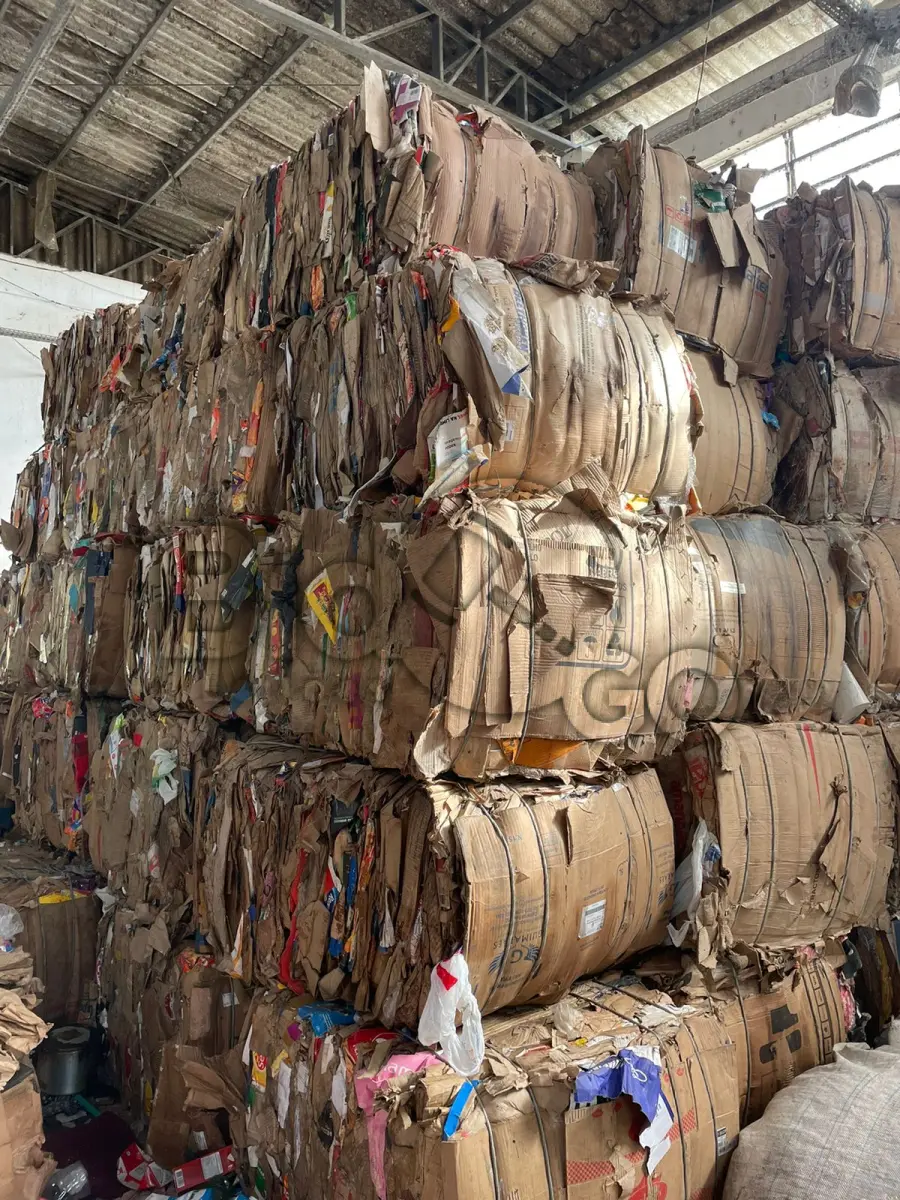 LOTE 003 - PAPELÃO PRENSADO (FARDOS) 20.000Kg