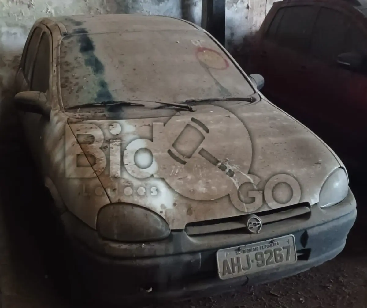 LOTE 001 - Espécie: PASSAGEIRO / Marca: GM / Modelo: CORSA WIND / Placa: AHJ9267 / UF: SC / Município: Florianópolis / Ano fabricação: 1997 / Ano modelo: 1998 / Cor: BRANCA Chassi:9BGSC68ZWVC648681 Motor: BS0062417 / RENAVAM: 00685804909