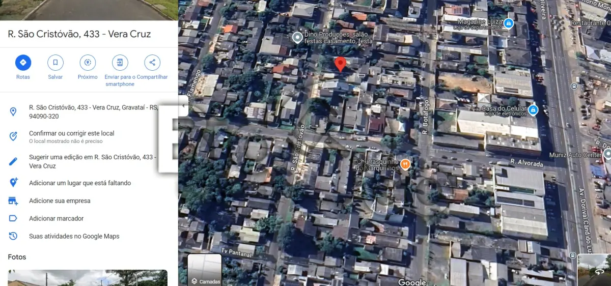 LOTE 001 - Natureza: Urbano / Tipo de imóvel: Casa / Matrícula: 4210 / Rip: 8683000245008 /Descrição: LOCALIZADO NA RUA SÃO CRISTOVÃO, 443, VILA BRANCA, GRAVATAÍ - RS