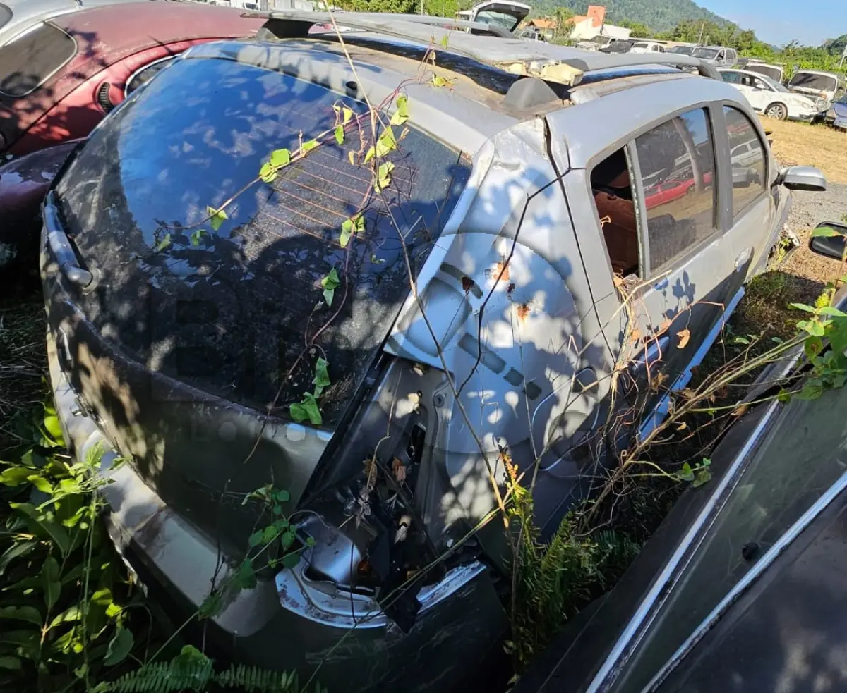 LOTE 012 - Espécie: AUTOMOVEL / Marca: RENAULT / Modelo: SANDERO SW1616VA / Placa: MJW4456 / UF: SC / Município: Itajaí / Ano fabricação: 2012 / Ano modelo: 2013 / Cor: PRATA / Chassi: 93YBSR8VNDJ446172 / Motor: K4MG695Q012057 / RENAVAM: 00484151819
